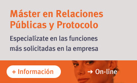 Máster en Relaciones Públicas y Protocolo